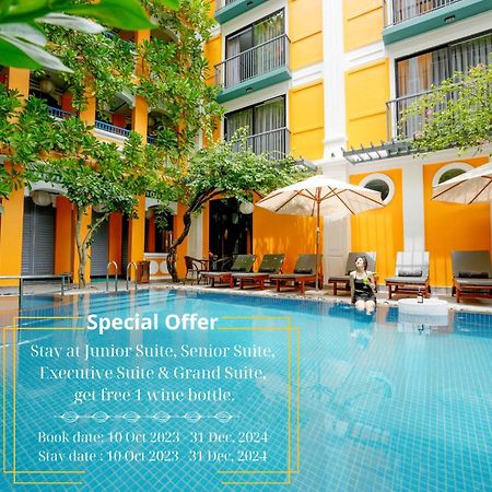 Son Hoi An Boutique Hotel & Spa Exterior foto The hotel's swimming pool