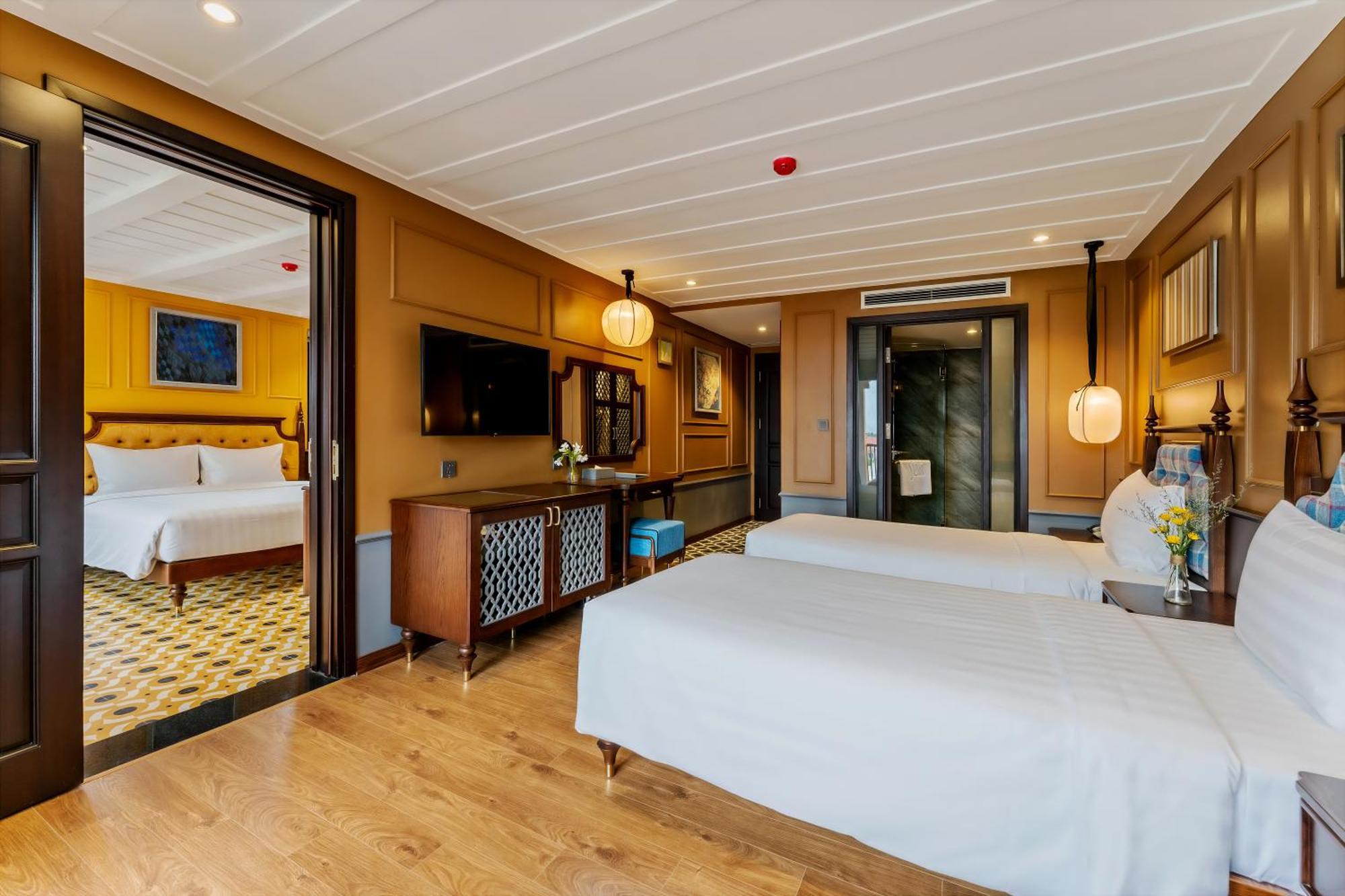 Son Hoi An Boutique Hotel & Spa Zimmer foto Family Suite