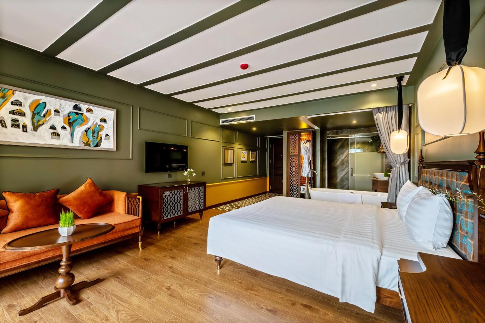 Son Hoi An Boutique Hotel & Spa Zimmer foto Deluxe Suite
