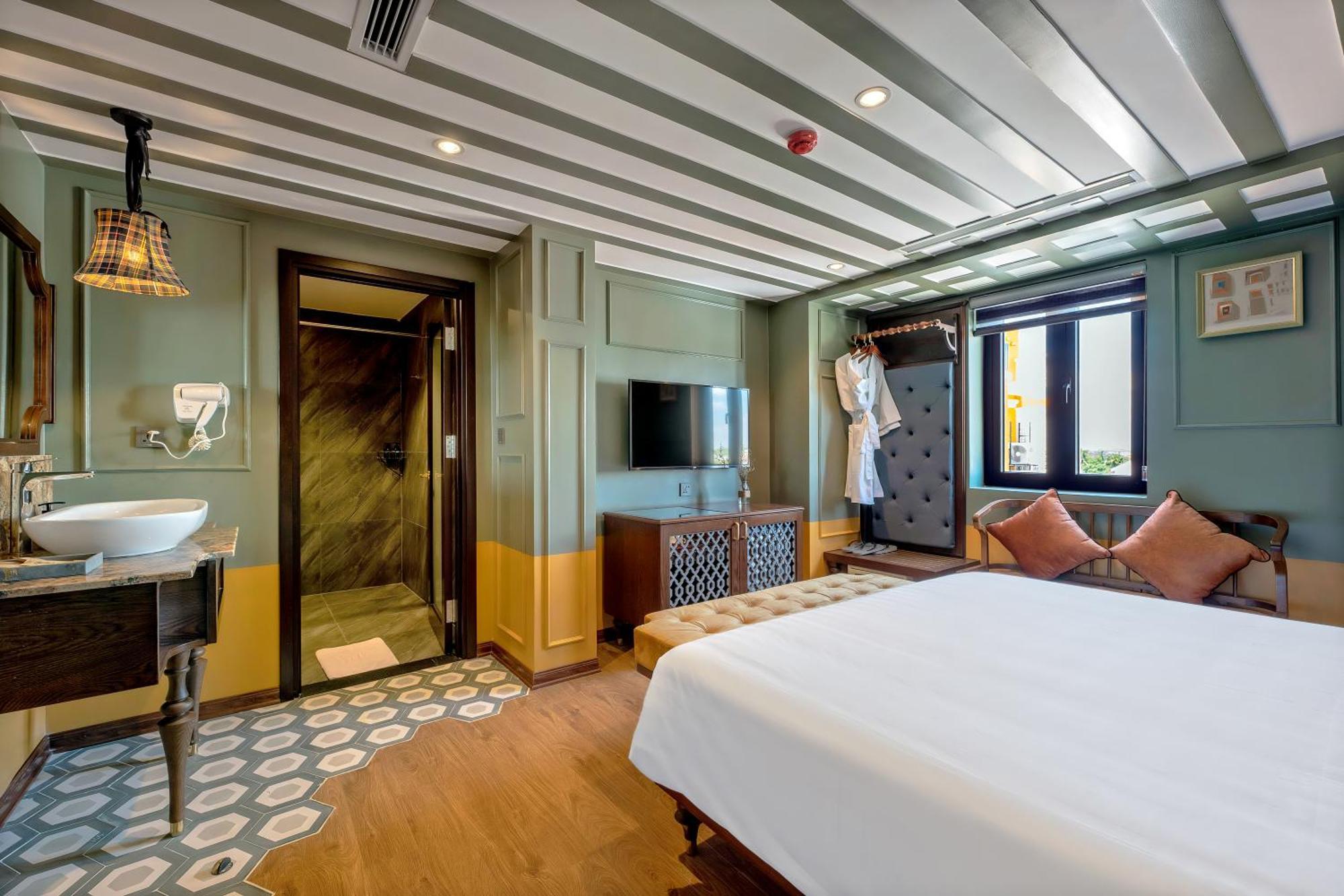Son Hoi An Boutique Hotel & Spa Zimmer foto Deluxe Room