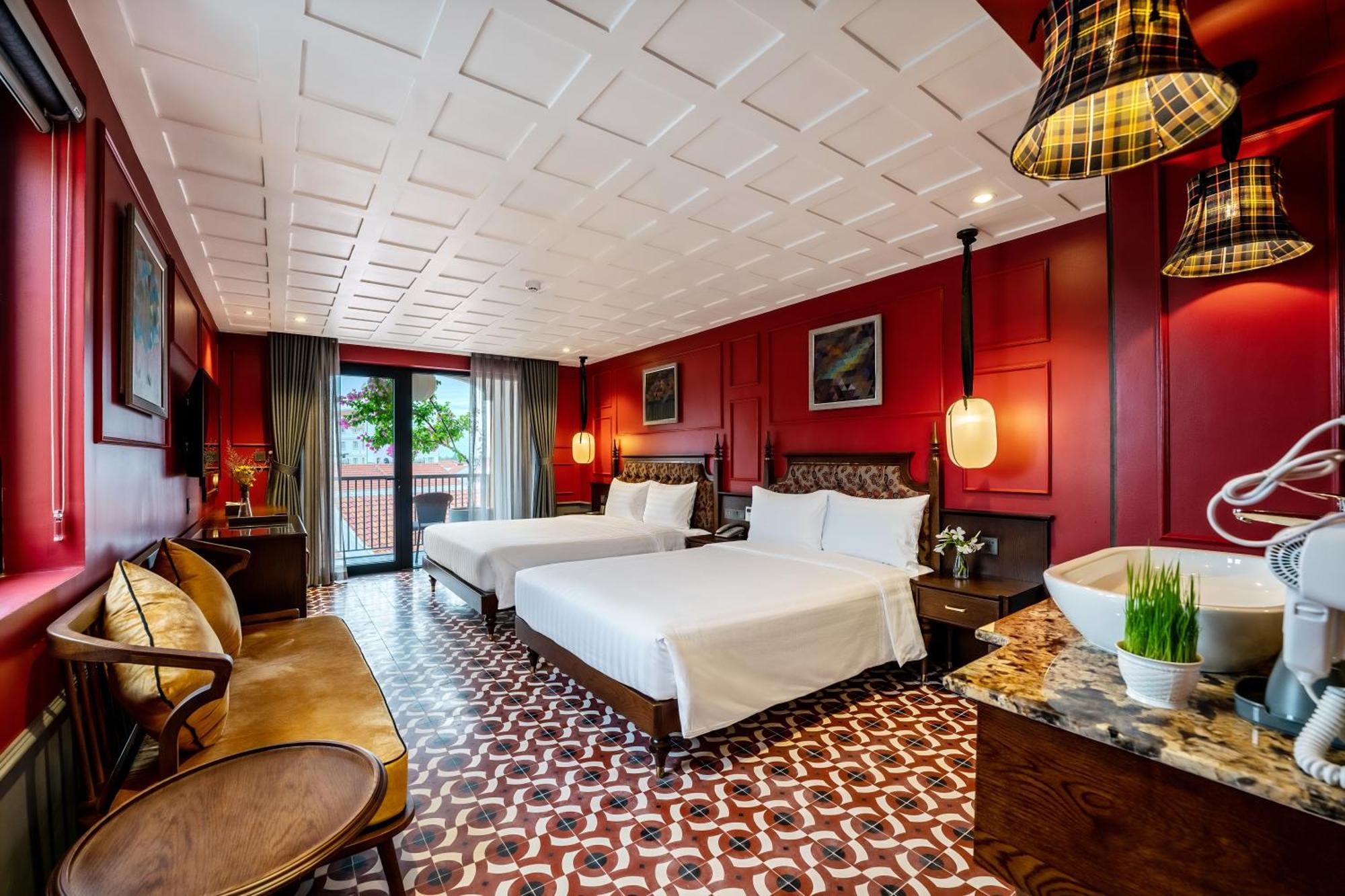Son Hoi An Boutique Hotel & Spa Zimmer foto Deluxe Room