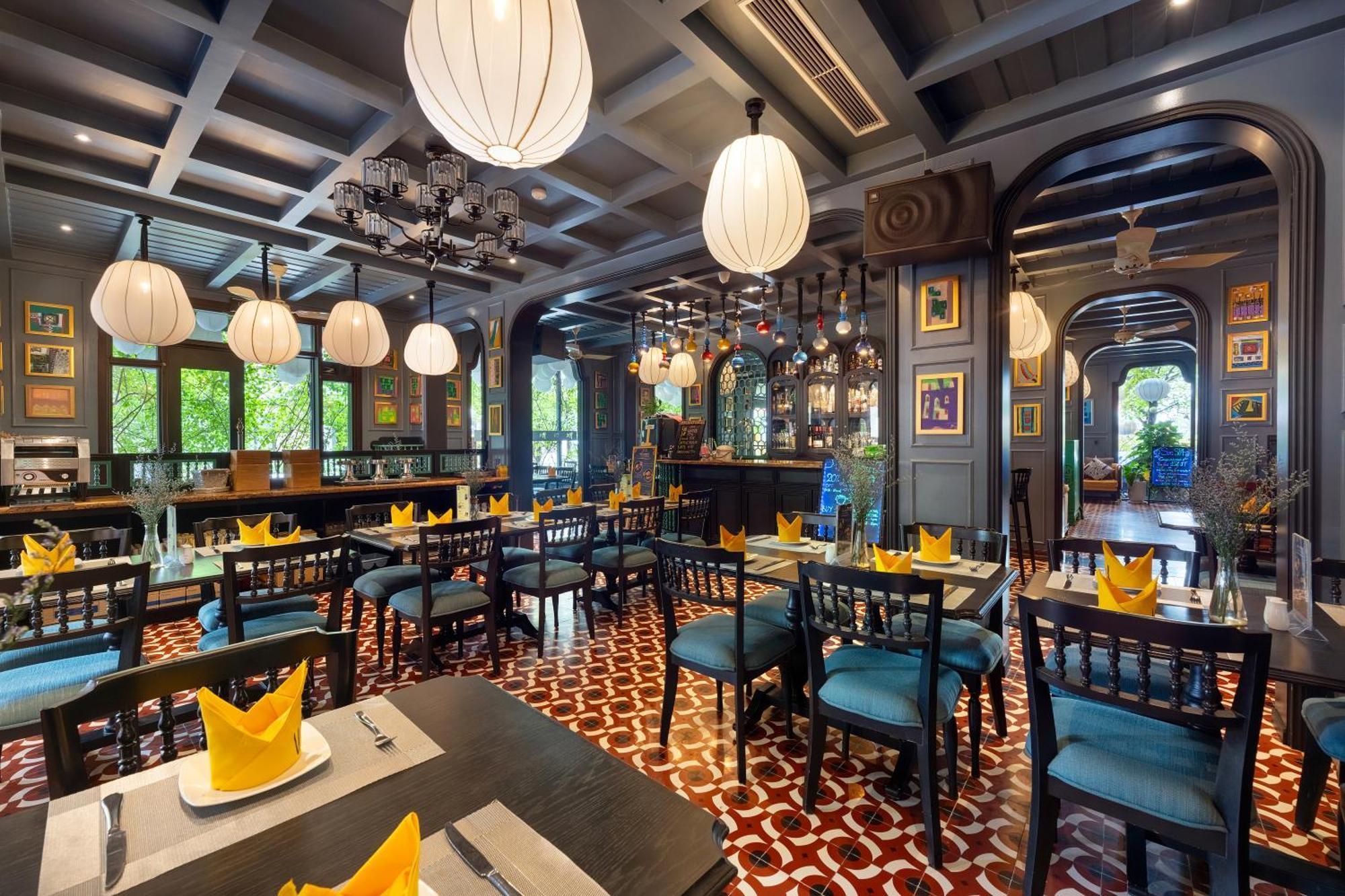 Son Hoi An Boutique Hotel & Spa Exterior foto The interior of the restaurant