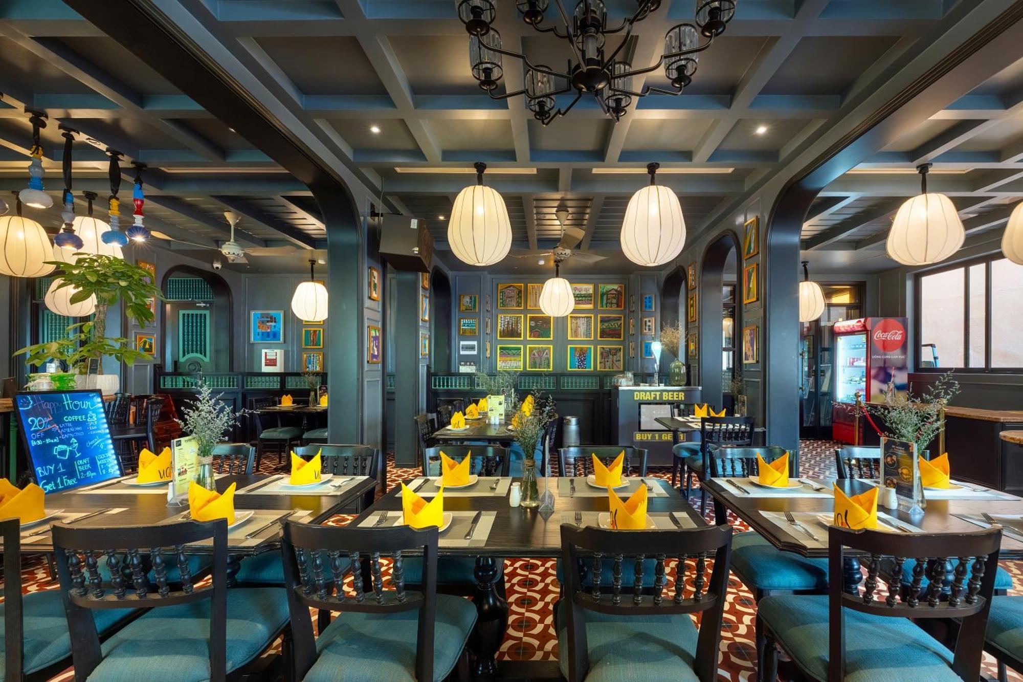 Son Hoi An Boutique Hotel & Spa Exterior foto The interior of the restaurant